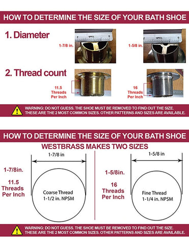 Westbrass Illusionary Overflow Universal Trim Kit, Satin Nickel, D98HRK-05