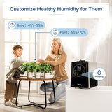 LEVOIT LV600HH 6L Warm and Cool Mist Ultrasonic Humidifier, Rapid Black