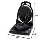 Chef’sChoice 840 WafflePro Taste / Texture Select Waffle Maker NO SIZE, Black