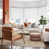 AOSKY Roller Window Shades Blackout Blinds for Windows Cordless Bedroom Shade...