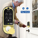 Lockly Vision Smart Lock, Camera Video Two-Way Audio 6-in-1 Keyless Entry Doo...