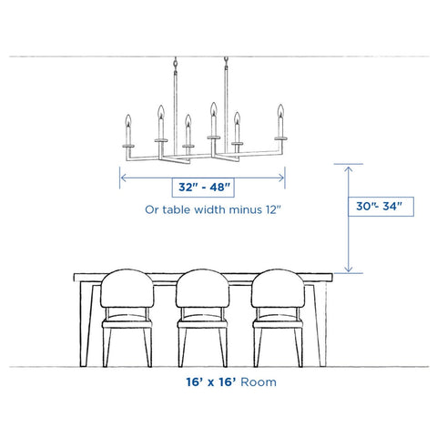 Progress Lighting Galloway P500377-009 Collection 4-Light Modern Farmhouse Fo...