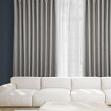 HPD Half Price Drapes BOCH-LN185-P Faux Darkening Curtains-108 Inches Long Ex...