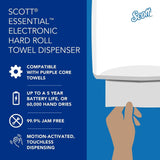 Scott Essential Electronic Towel Dispenser (48858), Fast Change, White with P...