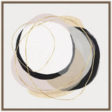 Amanti Art Framed Canvas Wall Art 30x30 Ring of Gold I by PI Studio, Framed W...