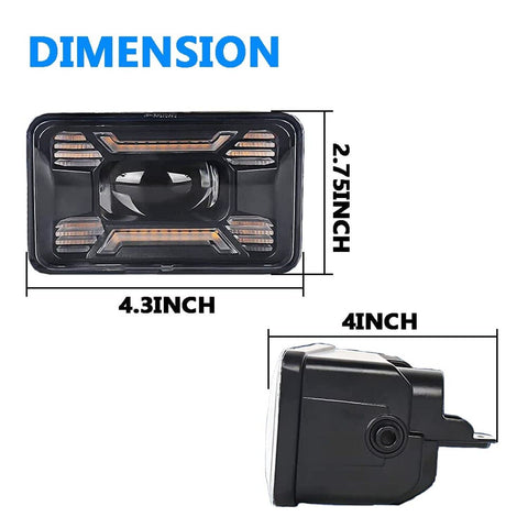 Compatible with Ford F-150 2015-20120/Super Duty 2017-2018 LED Fog Lights Bum...