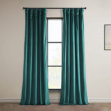 HPD Half Price Drapes Heritage Plush Velvet Curtains 84 Inches Long Room Dark...