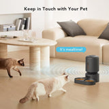 PETLIBRO Automatic Cat Feeder, WiFi Connected, Adjustable Meal Splitter, Fres...