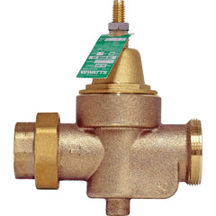 Watts 1-Inch Lead-Free Water Pressure Reducing Valve, NPT Thread Union x NPT ...