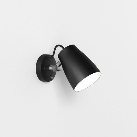Astro Atelier Wall Indoor Wall Light (Matt Black) - Dry Rated - E26/Medium La...