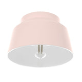 Hunter Fan Company 19172 Cranbrook Flush Mount Light, Blush Pink