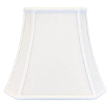 Royal Designs, Inc. Square Cut Corner Bell Lamp Shade, BSO-705-12LNWH, 7.5 x ...