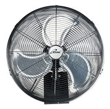 iLiving 18" Outdoor Oscillating High Velocity Wall Fan with 18-Inch, Black