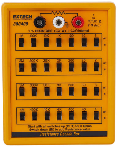 Extech 380400 Resistance Decade Box