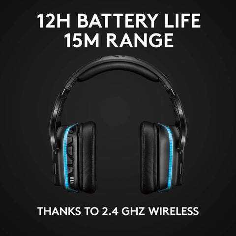 Logitech G935 Wireless DTS:X 7.1 Surround Sound LIGHTSYNC RGB PC Gaming Heads...