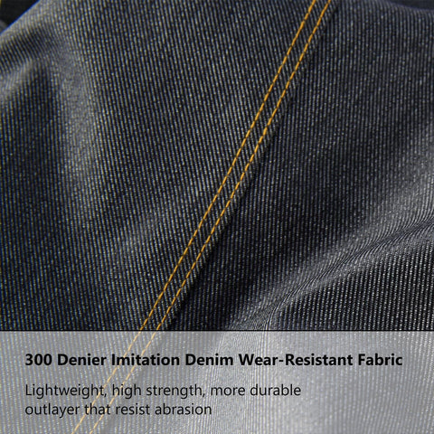BASSDASH Men&#8217;s Denim Breathable Chest Waders Waterproof Durable Lightweigh