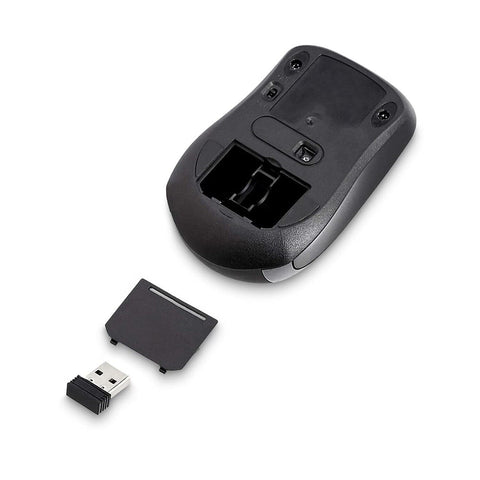 Amazon Basics 2.4 Ghz Wireless Optical Computer Mouse with USB Nano Receiver,...