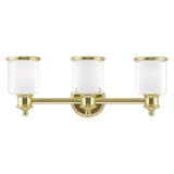 Livex Lighting 3 Lt Polished Brass Bath Vanity 40213-02