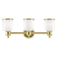 Livex Lighting 3 Lt Polished Brass Bath Vanity 40213-02