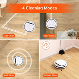 ILIFE V3s Pro Robot Vacuum Cleaner, Tangle-free Suction , 1 Pack, Pearl White