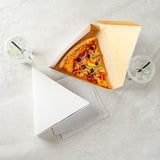 Restaurantware Eco Pie 9.3 x 10.3 x 1.8 Inch Pizza Slice Boxes 100 Clamshell ...