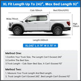 Truck Car Cover Waterproof All Weather, Car Covers for Pickup, All Season Rai...