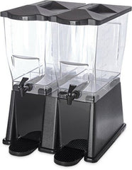 Carlisle FoodService Products TrimLine Plastic Economy 2 x 3.5 Gallon, Black