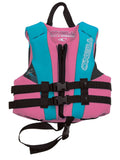 O'Neill Wetsuits Child Reactor USCG Life Vest 1SZ Pet/Turquoise/Black