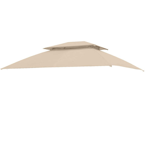 Garden Winds Replacement Canopy for The Allen Roth Wicker Gazebo - Standard 3...