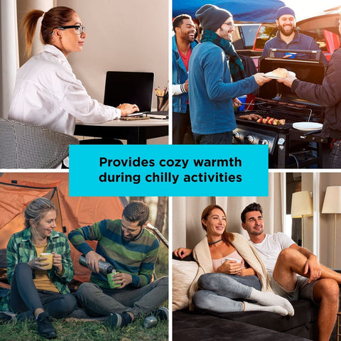 BLACK+DECKER Comfortpak, Wearable Cooling and Heating Device, Obsidian Black ...
