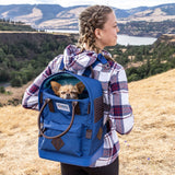 Kurgo Nomad - Dog Carrier Backpack, Hiking Backpack for Small Dogs, Pet Trave...