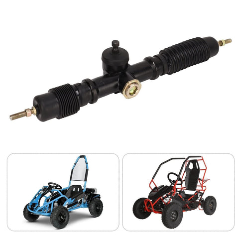 Aramox Steering Gear Rack , 500MM Power Steering Gear Rack 30T Polished Fit f...