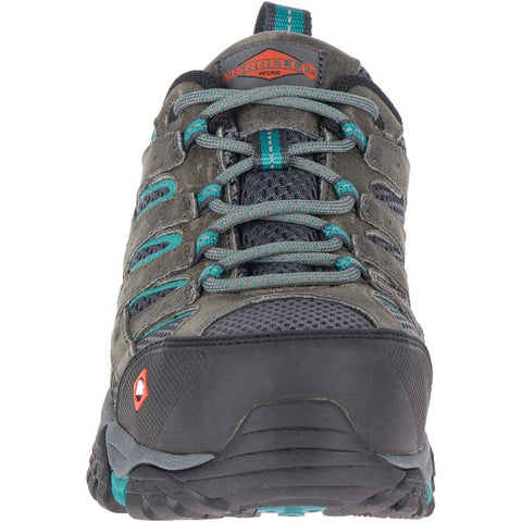 Merrell Women's Moab Vertex Vent Comp Toe Work Shoes 10.5 Pewter