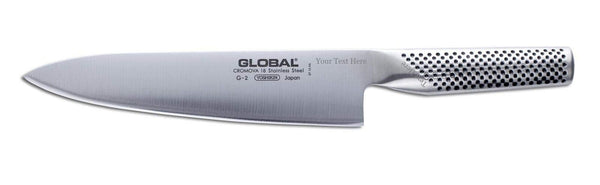 Global G-2-8" Chef's Knife with Custom Engraving - Create an Heirloom Today!