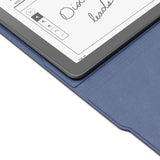Amazon Kindle Scribe Brush Print Leather Folio Cover with Magnetic Attach, Sl...