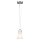 Kichler Erma Mini Pendant Light with Satin Etched Glass, Updated Traditional ...