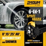 Brushless Cordless Pressure Washer,970-PSI Electric Pressure Washer with 6-in...