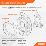 Dorman 926-271 Rear Driver Side Loaded Brake Backing Plate for Select Ford...