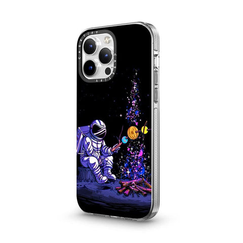 CASETiFY Clear Case for iPhone 14 Pro Max Compatible with Magsafe - Moon Camp...