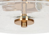 classy leaves Semi Flush Mount Ceiling Light, Modern Gold Ceiling Light Fixtu...