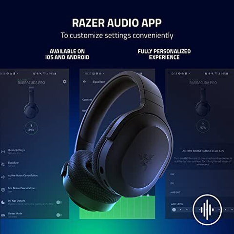 Razer Barracuda X Wireless Gaming & Mobile Headset Standard, Classic Black