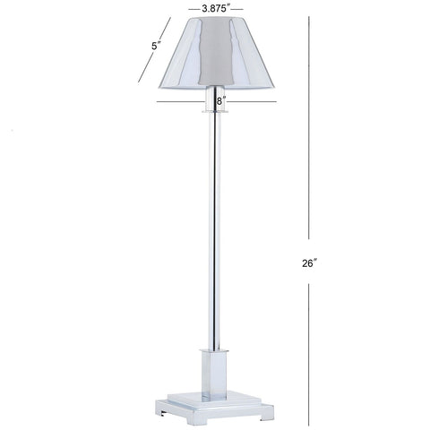 JONATHAN Y JYL6006A Roxy 26" Metal Shade LED Table Lamp Contemporary Modern B...