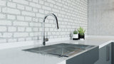 Pfister Stellen Kitchen Faucet with Pull Down Sprayer, Single Handle, High Ar...