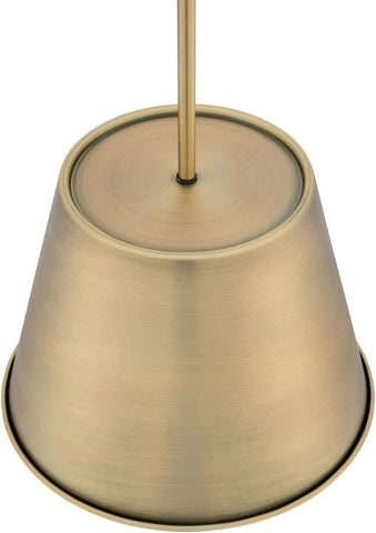 Westinghouse Lighting 6111500 Derose Transitional One-Light Brushed Brass