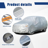 Kayme 6 Layers SUV Car Cover Custom Fit for BMW X7&#65288;2018-2024&#65289; Wate