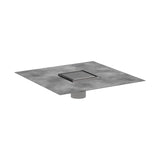 hansgrohe RainDrain Brilliance Square Tileable Shower Drain Set with Rough an...