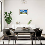Art.com Framed Wall Art Prints Small airplane landing at the airport of St. B...