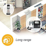 AT&T CL84107 DECT 6.0 Expandable Corded/Cordless Phone with 1 Handset, Black
