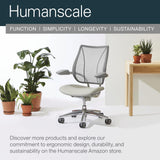 Humanscale L6 Silver Laptop Stand, Ergonomic Notebook Stand for Desk for Good...