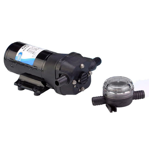 Jabsco 31705 Series Marine ParMax 4 Bilge and Shower Drain Pump, 258 GPH